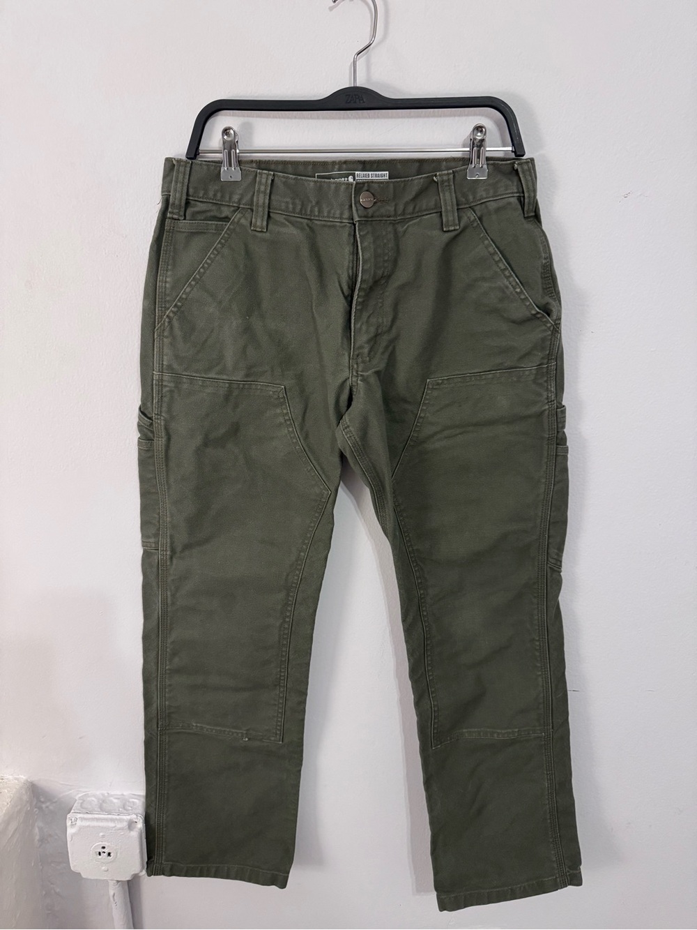 Carhartt Men's Olive Utility Cargo Pants - Picture 1 of 4